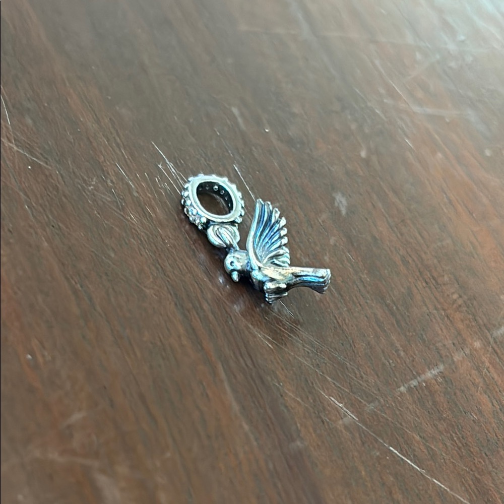 Silver Bird Charm for Pandora Bracelet
